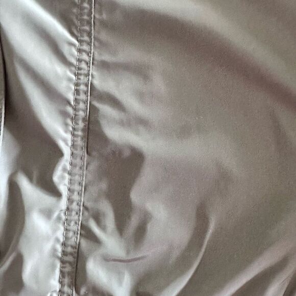 VTG Ellen Tracy Button Front Military Jacket Womens‎ XL Tan Peplum - Picture 11 of 14